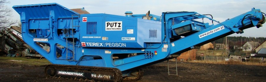 PUTZ screeners crushers conveyors for sale for rent repair repairs replacement parts aggregate Silesia Poland